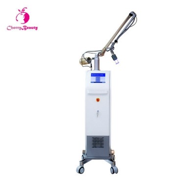 Medical grade rf tube fractional co2 laser vaginal tightening scar removal skin resurfacing beauty machine