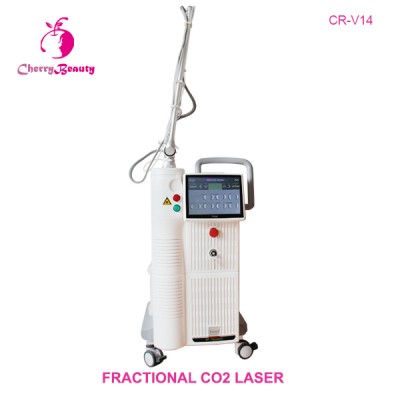 Korea arm 3D 4D cool beam 2018 Best Fractional Co2 Laser With RF glass tube Germany Scanner vaginal tight scar removal machine